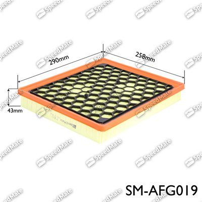 Воздушный фильтр SpeedMate. Артикул SM-AFG019