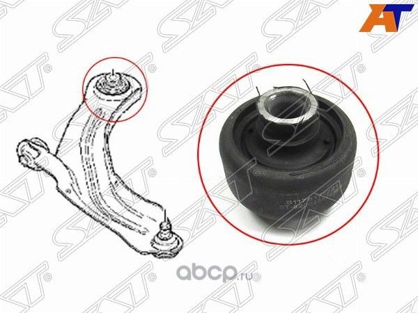Сайлентблок переднего рычага задний RENAULT MEGANE (SAT). Артикул ST8200255761BR