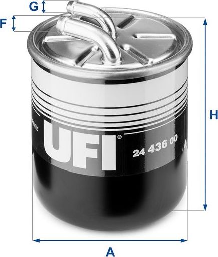 Топливный фильтр UFI. Артикул 24.436.00