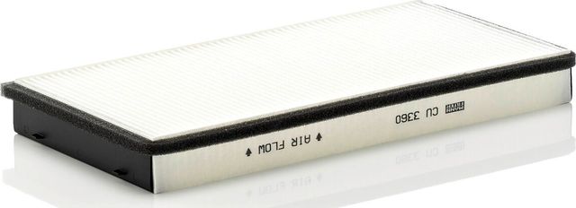 Салонный фильтр Mann-Filter для Porsche Cayman I (987) 2005-2013. Артикул CU 3360
