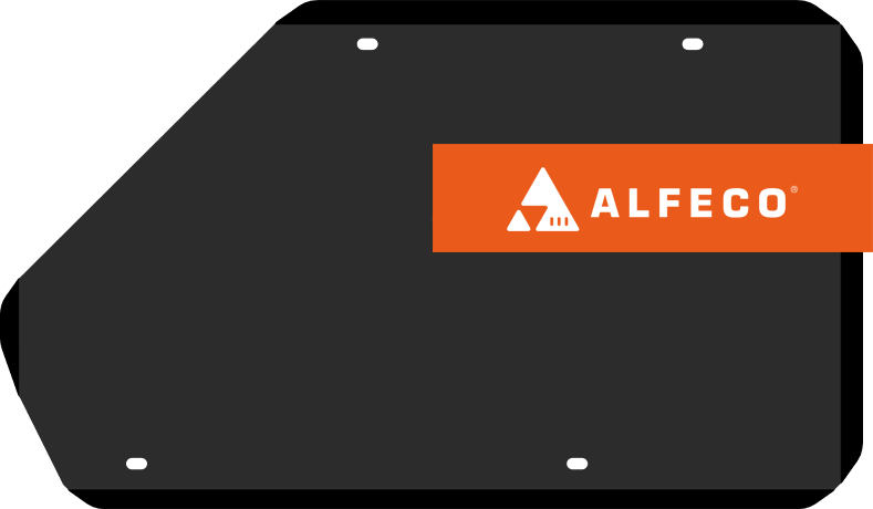 Защита Alfeco для топливного бака (для авто с металлическим баком) Changan CS35 Plus 2018-2026. Артикул ALF.57.091