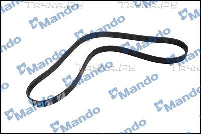 Приводной ремень поликлиновой Mando для Toyota Corolla E170, E180 2013-2019. Артикул MB6PK1230