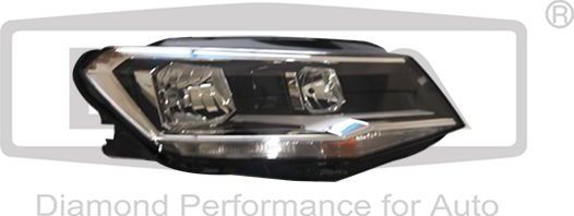 Фара передняя основная DPA правая для Volkswagen Caddy IV 2015-2019. Артикул 99411794702