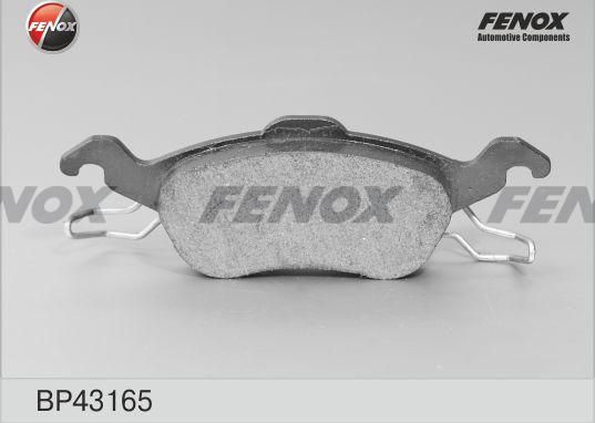 Тормозные колодки Fenox. Артикул BP43165