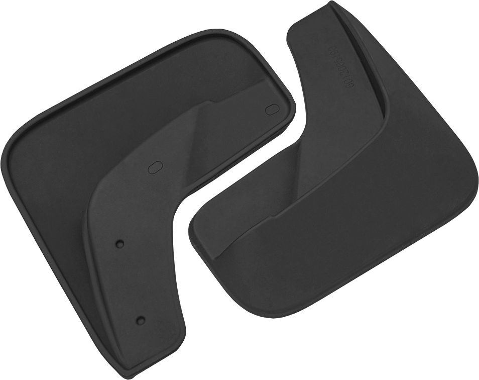 Брызговики Rezkon резиновые задняя пара для Chevrolet Aveo I 2006-2011. Артикул 6012005190