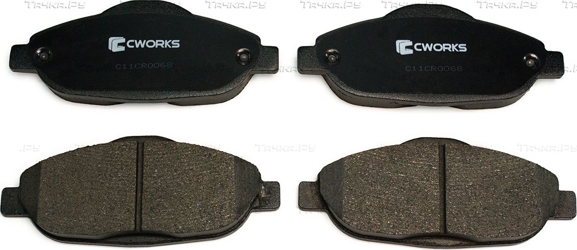 Тормозные колодки Cworks. Артикул C11CR0068