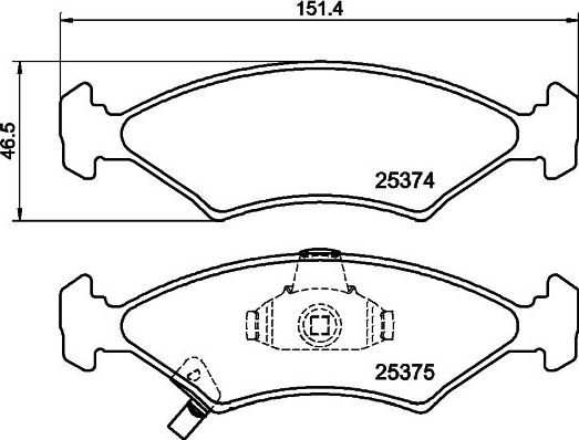 Тормозные колодки Nisshinbo. Артикул NP6062