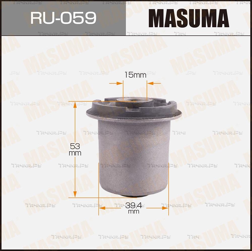 Сайлентблок переднего рычага подвески Masuma. Артикул RU-059