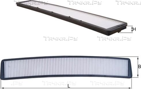 Салонный фильтр Mahle для Alpina B3 E46 1999-2006. Артикул LA 102