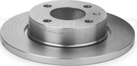 Тормозной диск Trusting передний для Volkswagen Caddy II 1996-2000. Артикул DF586