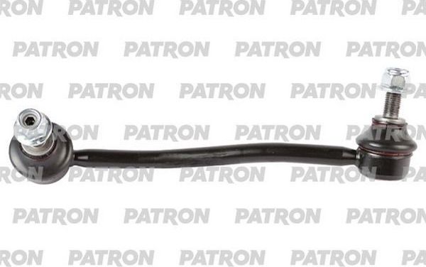 Стойка (тяга) стабилизатора Patron передняя левая для Tesla Model S I 2012-2026. Артикул PS40037L