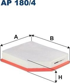 Воздушный фильтр Filtron. Артикул AP 180/4