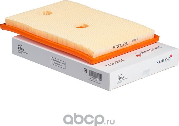 Фильтр воздушный KUB0571 KUJIWA 04E129620 VAG Kujiwa. Артикул KUB0571