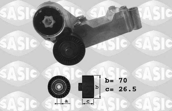 Натяжной ролик (натяжитель) приводного клинового зубчатого ремня Sasic. Артикул 1626099