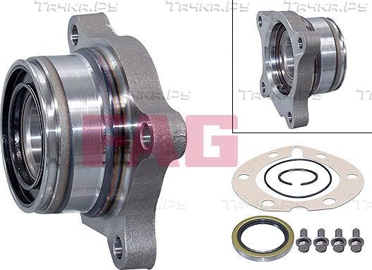 Ступица колеса с интегрированным подшипником Fag задняя для Toyota 4Runner IV 2002-2009. Артикул 713 6212 10