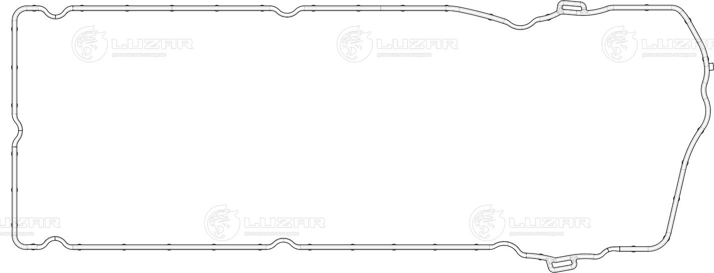 Прокладка клапанной крышки 441724 Luzar. Артикул LES 21103