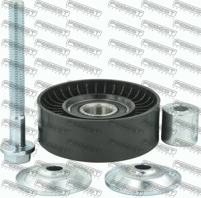 Направляющий (ведущий) ролик приводного поликлинового ремня Febest для Audi A1 I (8X) 2011-2014. Артикул 2388-CFNA