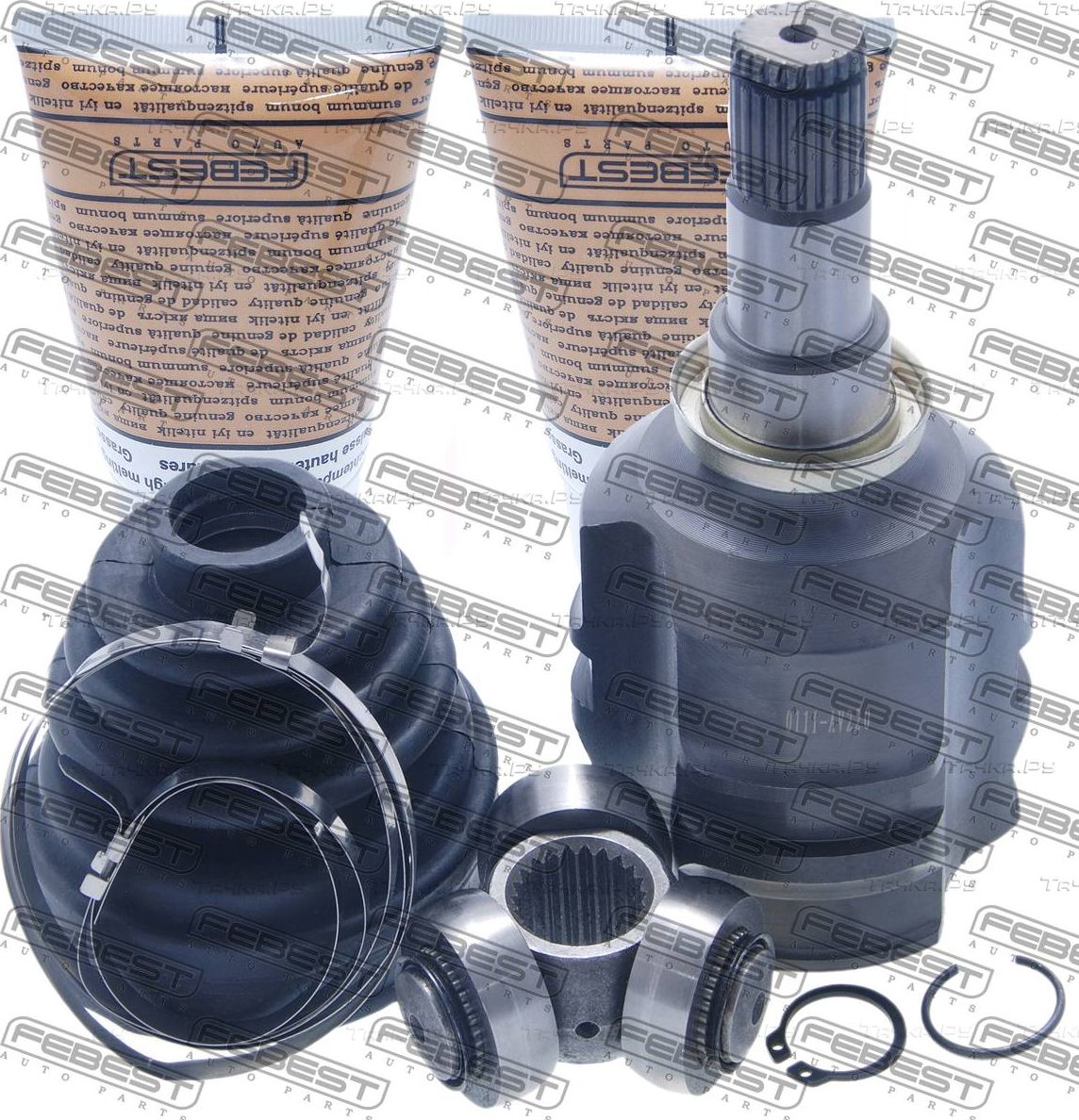 Шрус внутренний (граната) Febest передний для Toyota Avensis I 1998-2000. Артикул 0111-AV220