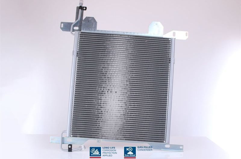 Радиатор кондиционера (конденсатор) Nissens (алюминий). Артикул 94342