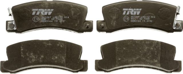 Тормозные колодки TRW COTEC. Артикул GDB3164