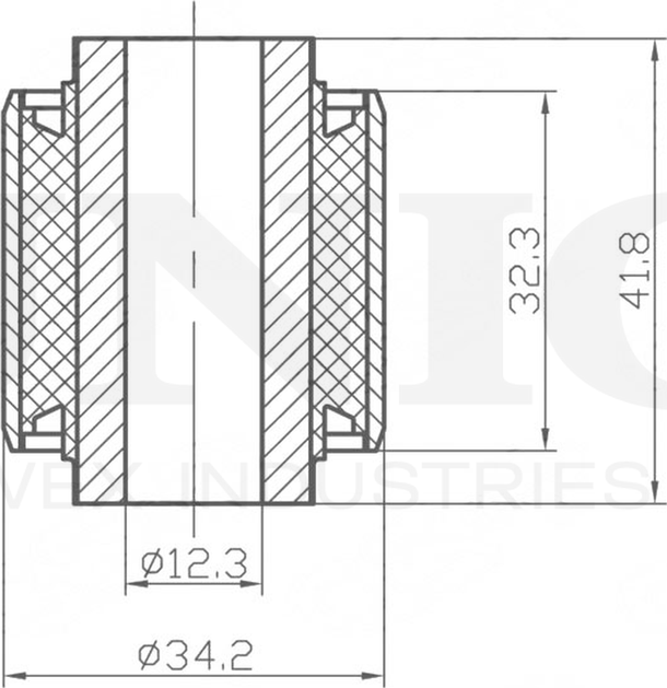 Сайлентблок рычага подвески (Unio). Артикул RMP-20396