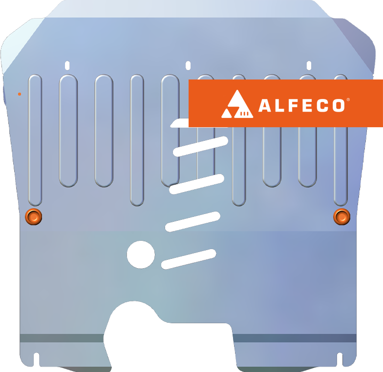 Защита алюминиевая Alfeco для картера и КПП Chevrolet Malibu 2011-2016. Артикул ALF.03.19 AL4