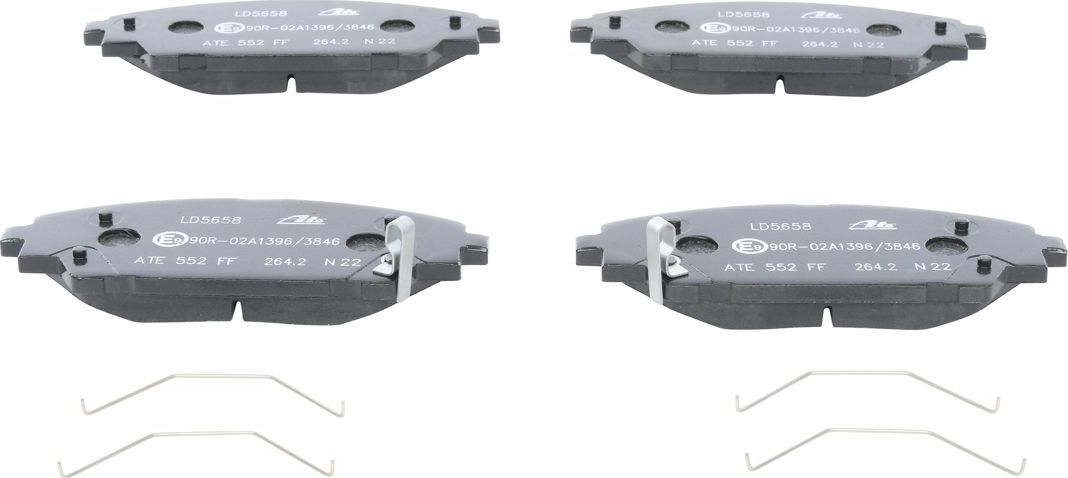 Тормозные колодки ATE Ceramic. Артикул 13.0470-5658.2