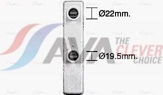 Радиатор отопителя (печки) AVA. Артикул HD6329