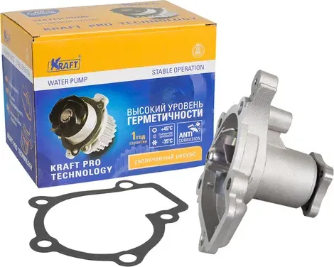 Насос водяной HYUN/KIA ELANTRA/CEED 06- 2.0 (Kraft) Kraft. Артикул KT059367