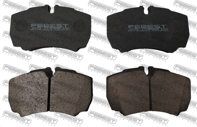 Тормозные колодки Febest задние для Ford Transit VIII 2013-2026. Артикул 2101-TT9RWDR