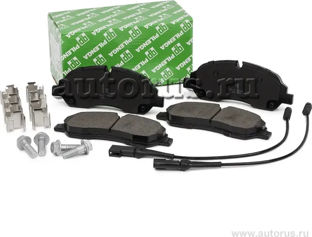 PILENGA Колодки тормозные дисковые передние  усиленные  с датчиком  FORD TRANSIT с 2012. Артикул fd-p9980t