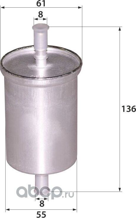 FC-026E WK612 (фильтр топливный) (RB-Exide). Артикул FC026E