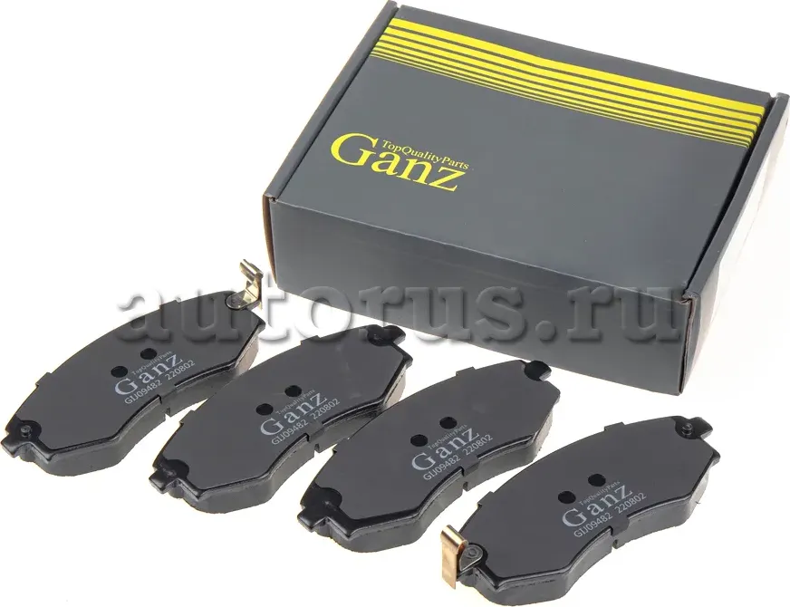 Колодки передние (Ganz). Артикул GIJ09482