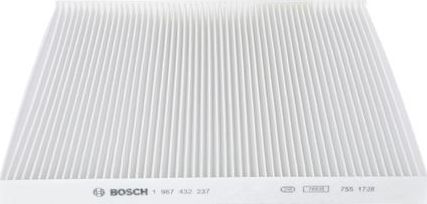 Салонный фильтр Bosch. Артикул 1 987 432 237