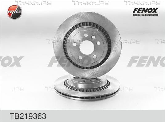 Тормозной диск Fenox задний для Volvo XC70 II 2011-2015. Артикул TB219363