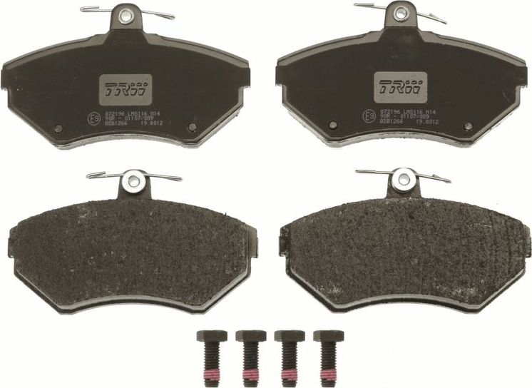 Тормозные колодки TRW COTEC. Артикул GDB1266