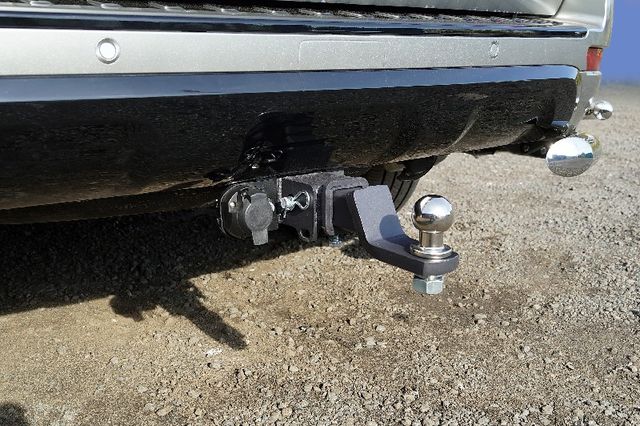 Фаркоп ТСС оцинкованный под американский квадрат для Tank 500 2022-2026 (нерж. шар). Артикул TCU00375N