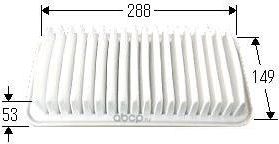 A-1003 ФИЛЬТР ВОЗДУШНЫЙ 1ZZFE, 1AZFSE, 2AZFE, 1NZFE, 2NZFE, 2ZZGE 00 (VIC). Артикул A1003