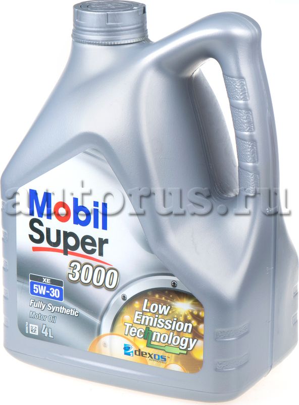 Масло моторное Mobil Super 3000 XE 5W-30 синтетическое 4 л. Артикул 152505