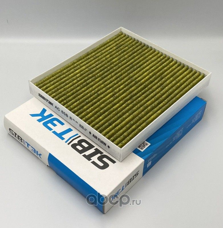 Фильтр салонный антибактериальный (Sibтэк). Артикул AC65B