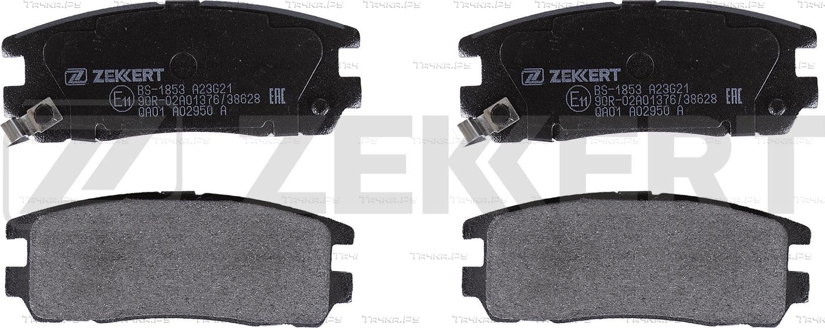 Тормозные колодки Zekkert задние для Opel Monterey A 1991-1998. Артикул BS-1853