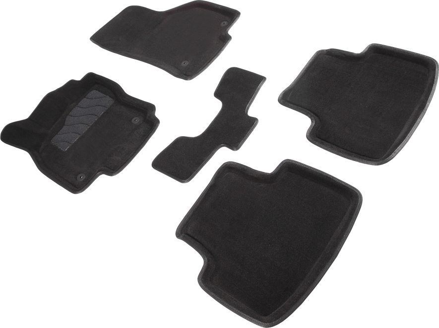 Коврики Seintex 3D ворсовые для салона Volkswagen Passat B8 2015-2026. Артикул 88367