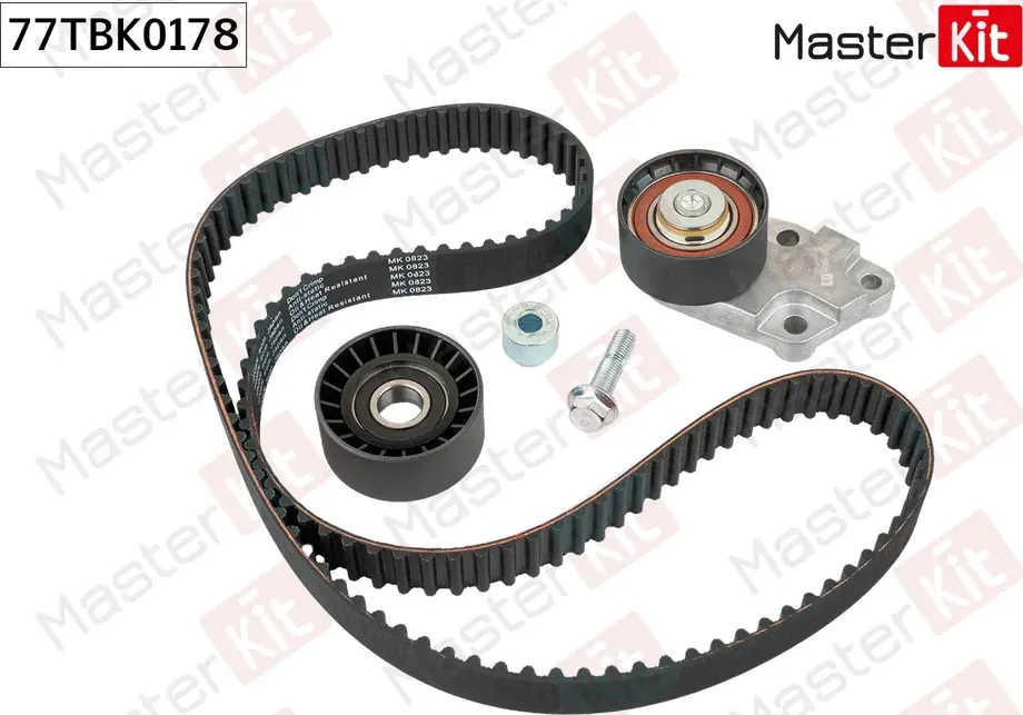 77TBK0178 Комплект ремня ГРМ Chevrolet LANOS 2005 - (Master KIT). Артикул 77tbk0178