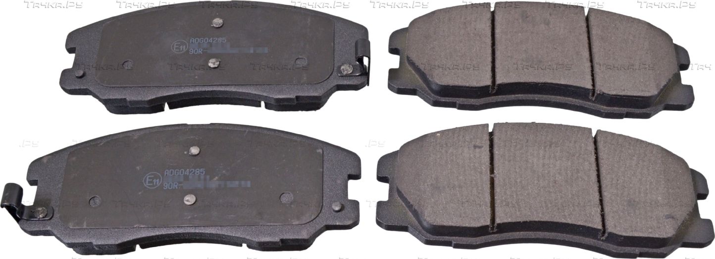 Тормозные колодки Blue Print передние для Opel Antara I 2006-2017. Артикул ADG04285