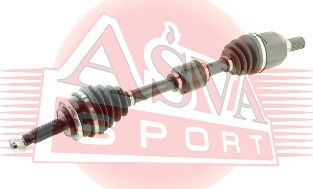 Полуось (привод в сборе, приводной вал) Asva. Артикул HYDL-HC16AT