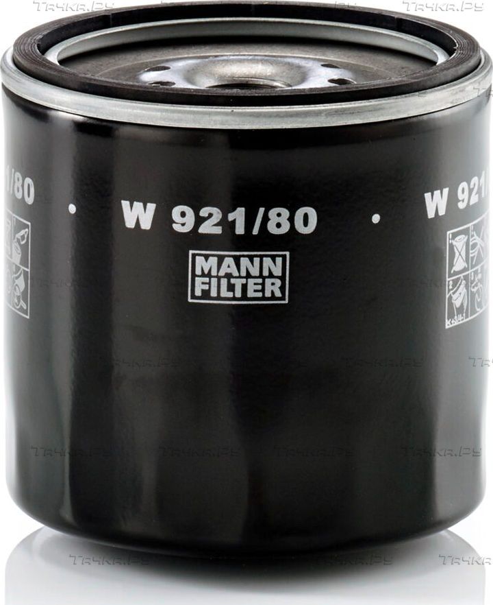 Масляный фильтр Mann-Filter. Артикул W 921/80