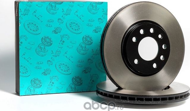 Диск тормозной передний (окрашенный) (Absel). Артикул OP422002