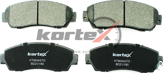 Колодки торм.пер. (Kortex). Артикул KT9034STD