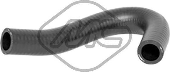 ПАТРУБОК OPEL CORSA Metalcaucho (резина). Артикул 98624