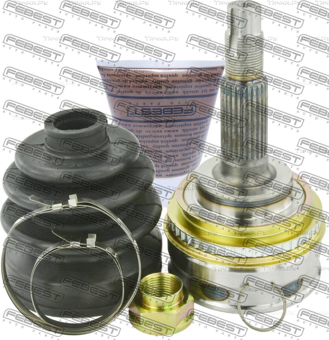 Шрус наружный (граната) Febest передний для Toyota Scepter 1992-1996. Артикул 0110-027A48